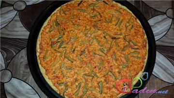 Mozzarella pendirli pizza(foto resept)