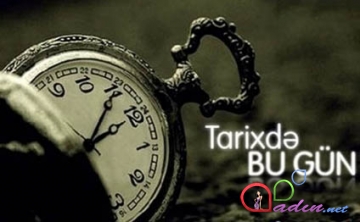 Bu günün tarixi (16.08.2014)