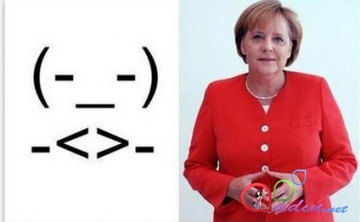 Angela Merkelin smayliki