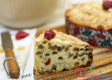 Badamlı keks (foto resept)