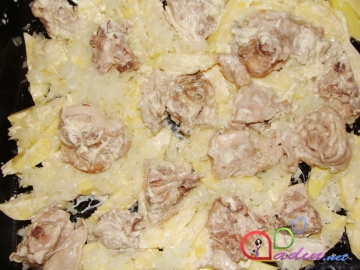 Sobada kartoflu toyuq (foto-resept)