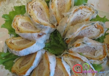 Lavaş salatları (foto resept)