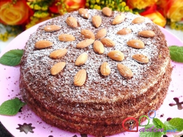 Qaymaqlı tort(foto resept)