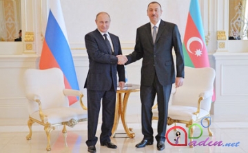 Putin və Əliyev Qarabağdan danışdı