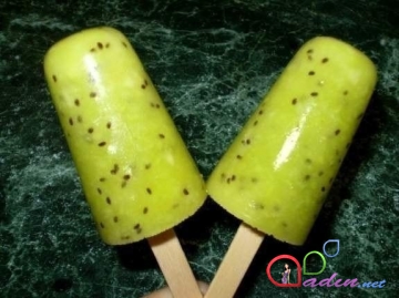 Meyvəli dondurma(foto resept)