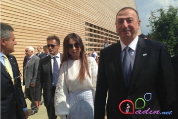 İlham Əliyev “Milan Expo 2015” sərgisində