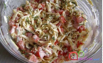 Kabak salatı(foto resept)