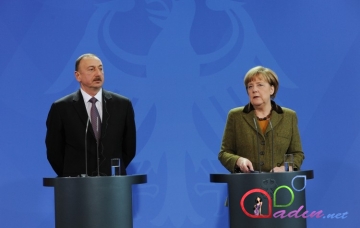 Merkel Azərbaycan prezidenti ilə Dağlıq Qarabağ münaqişəsini müzakirə edəcək