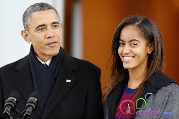 Barak Obamanın qızı işə başladı - saatı 9 dollara - FOTO