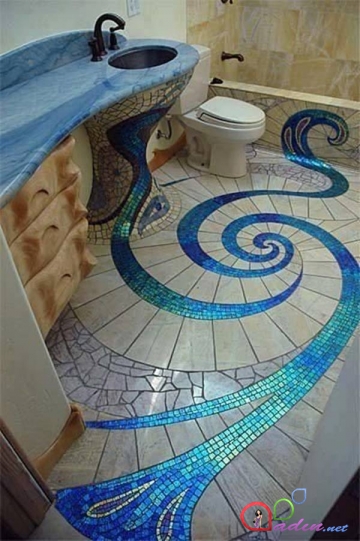 Mozaika ilə ev dekorasiyası