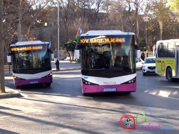 Avtobuslar gecə saat 12-yə, metro saat 2-yə kimi işləyəcək