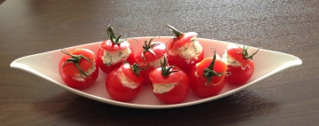 Ağ pendirli pomidor (foto resept)