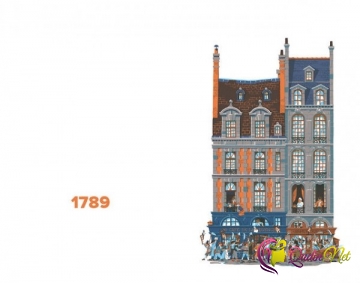 Bir binanın üzərində Parisin 750 illik tarixi