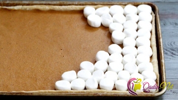 Marshmallovlu tart (foto resept)
