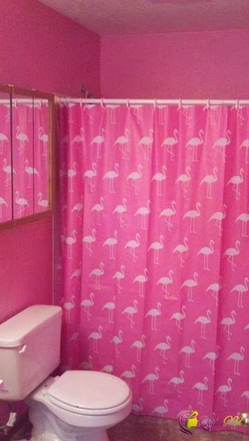 Ev dekorasiyasında flamingo dəbi