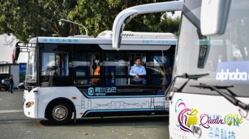 Sürücüsüz avtobuslar gəlir - İLK SINAQ keçirildi - FOTO