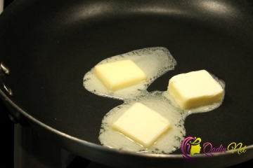 Makaronlu omlet (foto resept)