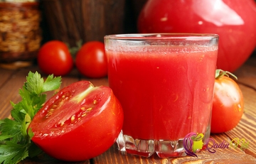 Arıqladan pomidor suyu