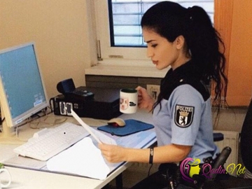 Berlinin 29 yaşlı azərbaycanlı polis komissarı - FOTO