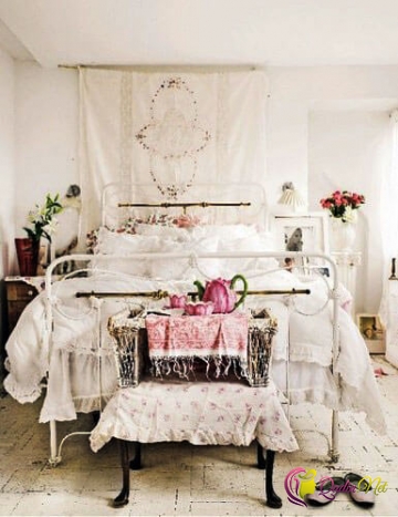 Romantik yataq otağı modelləri