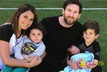 Messi bir aylıq oğlunun ilk fotosunu paylaşdı - FOTO