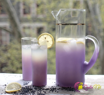 Lavandalı limonad (foto resept)