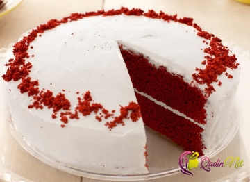 Qırmızı kadife tort (foto resept)