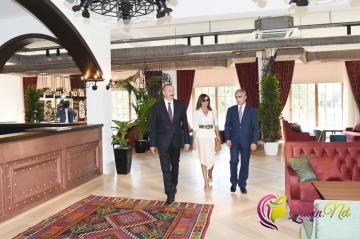 Prezident İlham Əliyev və Mehriban Əliyeva açılış mərasimində iştirak edib-FOTO