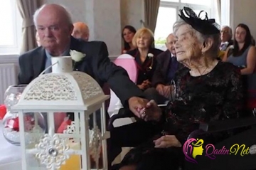 100 yaşlı nənənin toyu oldu - VİDEO - FOTO