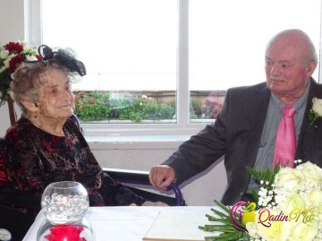 100 yaşlı nənənin toyu oldu - VİDEO - FOTO