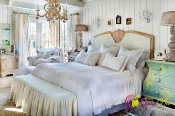 Romantik yataq otağı dekorasiyası