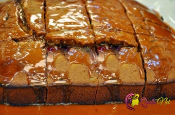 Xurmalı keks (foto resept)