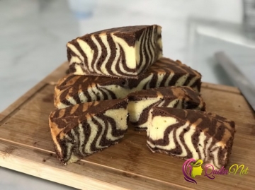 Zebra keks (foto resept)