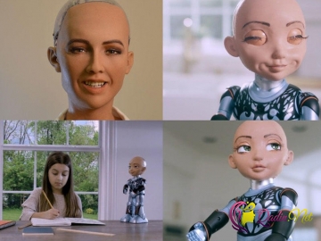 Robot Sofiyanın artıq kiçik bacısı var-FOTO