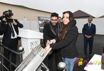 Leyla Əliyeva sahibsiz itlərə qayğı mərkəzinin açılışında -FOTO