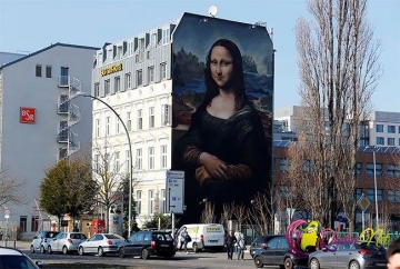 Dünyanın ən böyük "Mona Liza"sı-FOTO