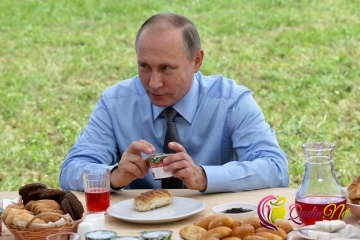 Putinin sirli kababı - Prezidentin aşpazlıq qabiliyyəti-FOTO
