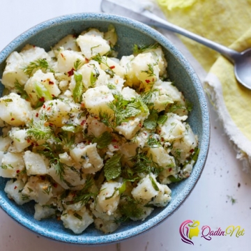 Kartof salatı (foto resept)