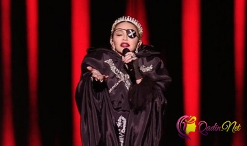 Madonna “Eurovision” səhnəsində belə oxudu - VİDEO