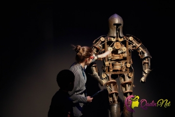 Leonardo Da Vinçinin robotunu təqdim etdilər-FOTO
