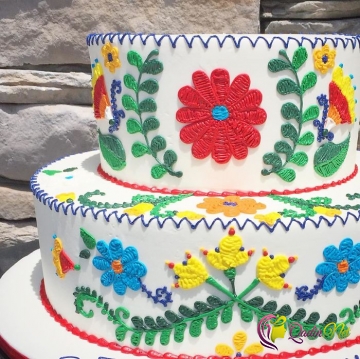 Meksika naxışları tortlarda