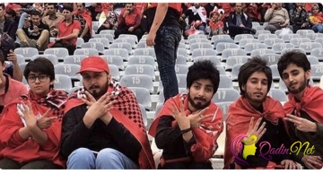 İranda bığ yapışdırıb stadiona gedən qızların cəzası bəlli oldu