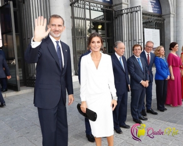İspaniya kraliçası göz qamaşdırdı-FOTO