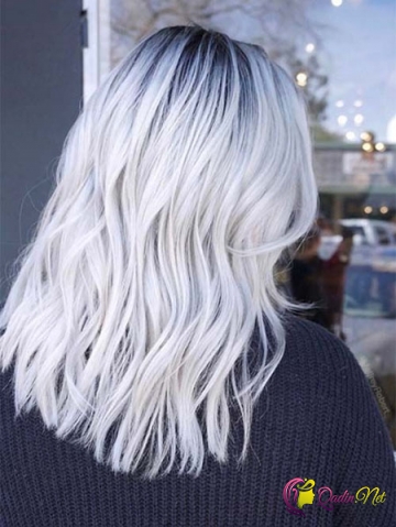Yeni trend: Gümüşü saçlar
