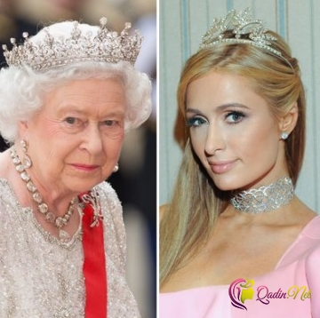 Paris Hilton Kraliçanın qoxumu çıxdı