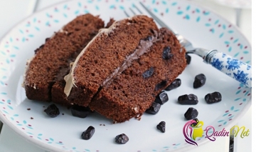 Kakaolu, şokoladlı keks (foto-resept)