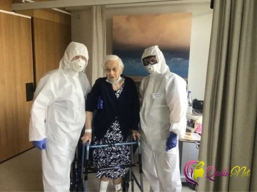 İki Dünya Mübaribəsi və üç epidemiyadan sağ qalan 103 yaşlı qadın