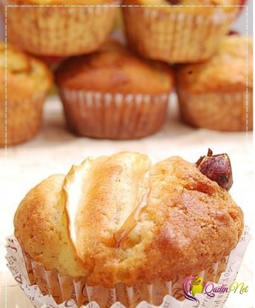 Almalı muffin (foto-resept)