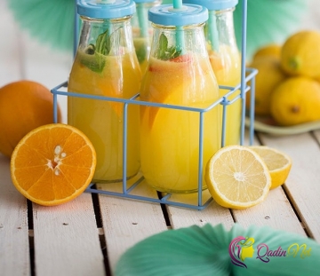 Portağallı limonad (foto-resept)