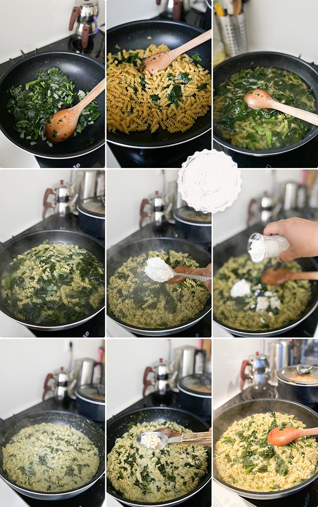 Паста со шпинатом (фото-рецепт)